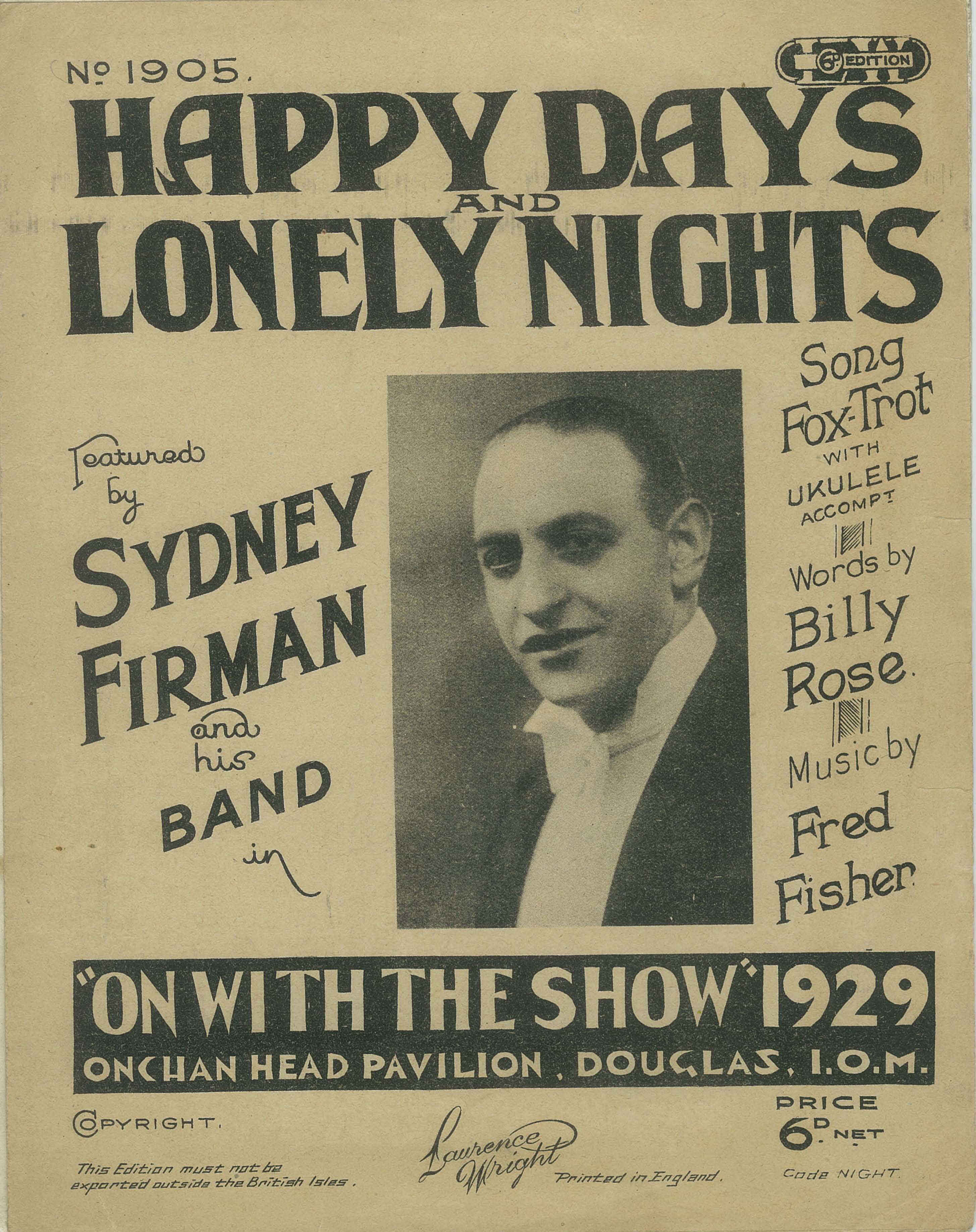 Yhappy Days and Lonely Nights